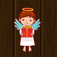 Cute Little Angel Escape Game